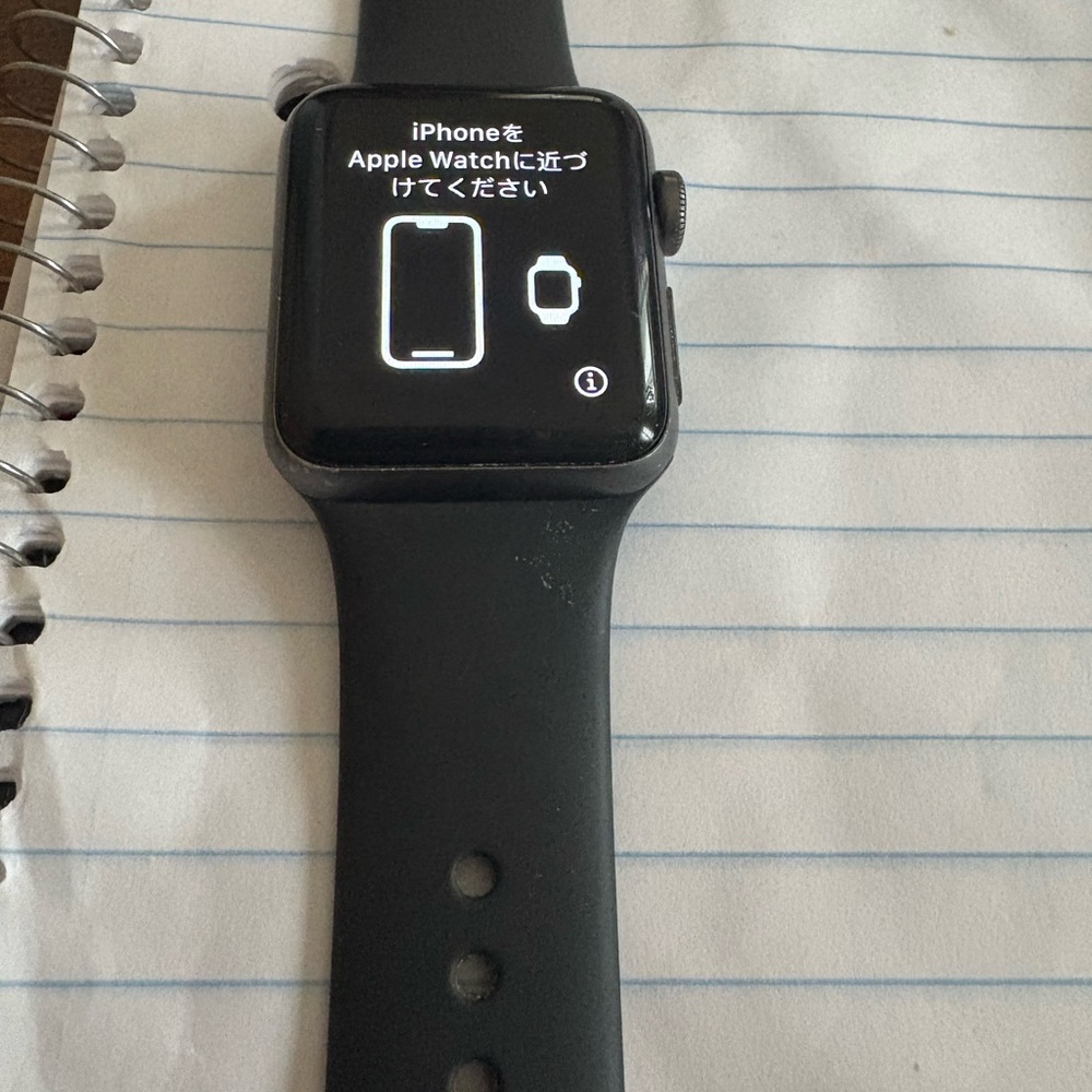 Apple Silver and Black Smartwatch - Picture 5 of 5